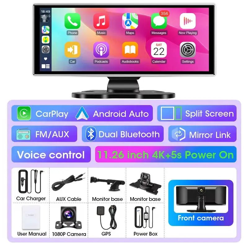 Dual Lens Dash Cam for Safe Drivers — product view 8