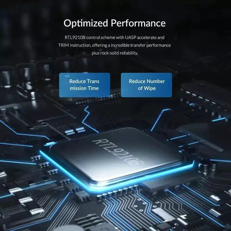 Dual Protocol M2 SSD Enclosure for High Speed Transfer