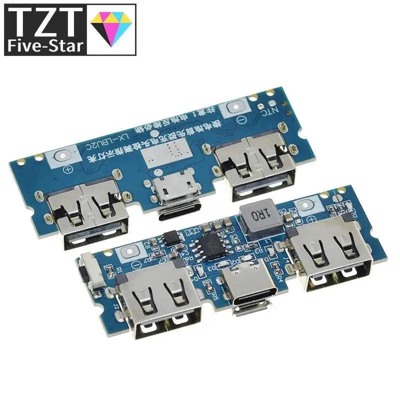 Dual USB 18650 Boost Charger Board For DIY Power Bank