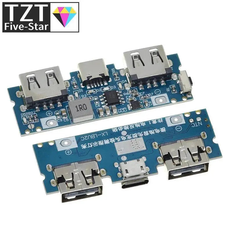 Dual USB 18650 Boost Charger Board For DIY Power Bank