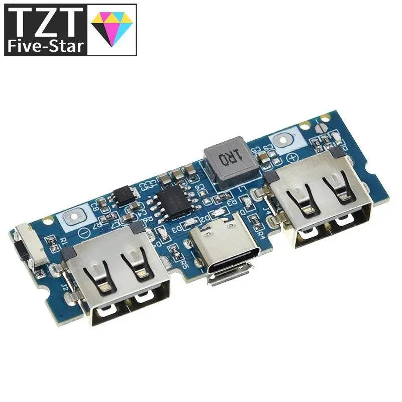 Dual USB 18650 Boost Charger Board For DIY Power Bank