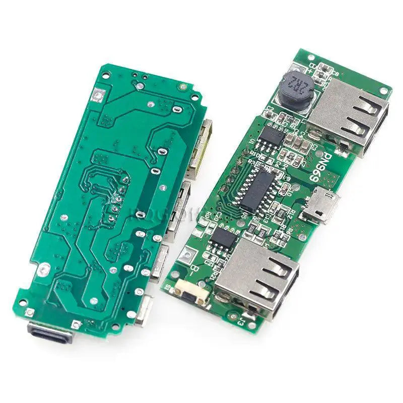 Dual USB Lithium Battery Charger Module With LED Display