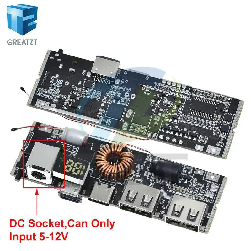 Dual USB PD Fast Charge Power Bank With QC4 100W Output