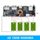 Dual USB PD Fast Charge Power Bank with QC4.0 100W Output