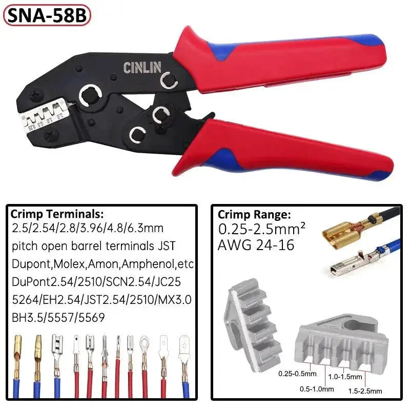 DuPont Crimp Pliers With Interchangeable Dies For Crimping