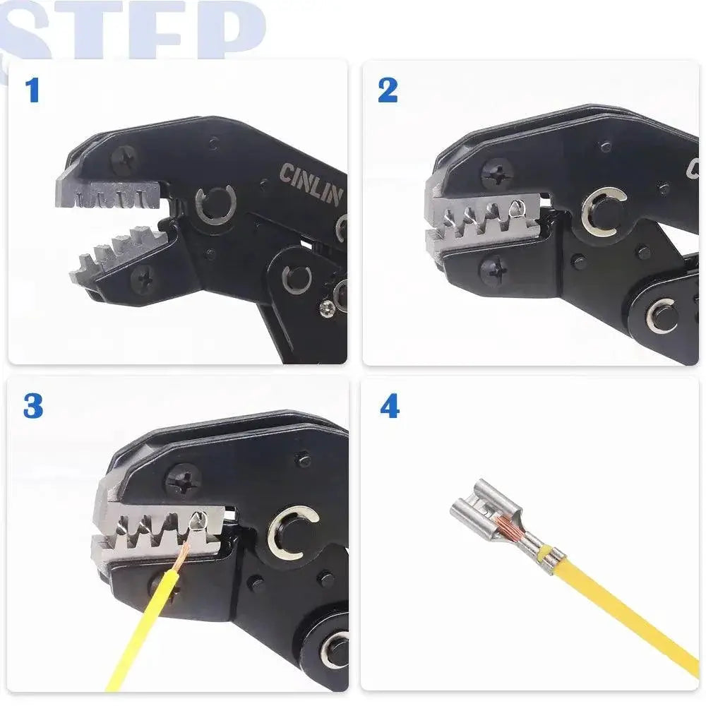 DuPont Crimp Pliers With Interchangeable Dies For Crimping