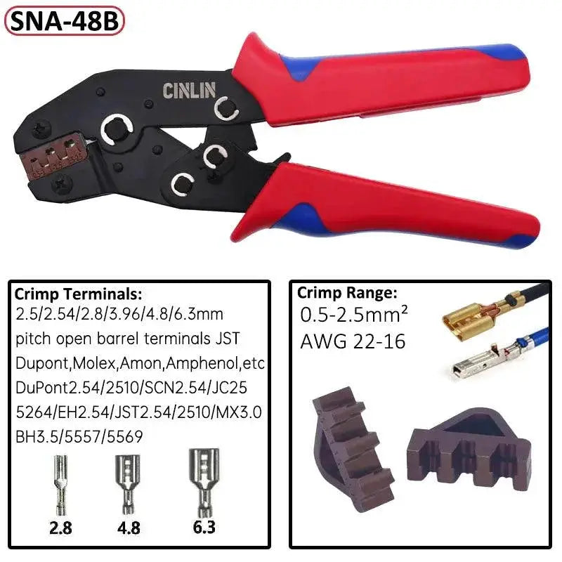 Precise Crimp Pliers for Electronics DIY — product view 8