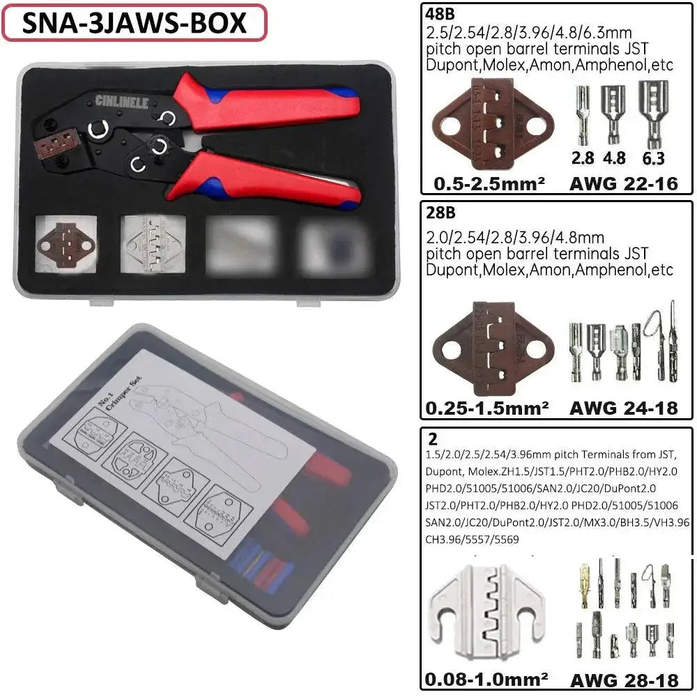Precise Crimp Pliers for Electronics DIY — product view 14