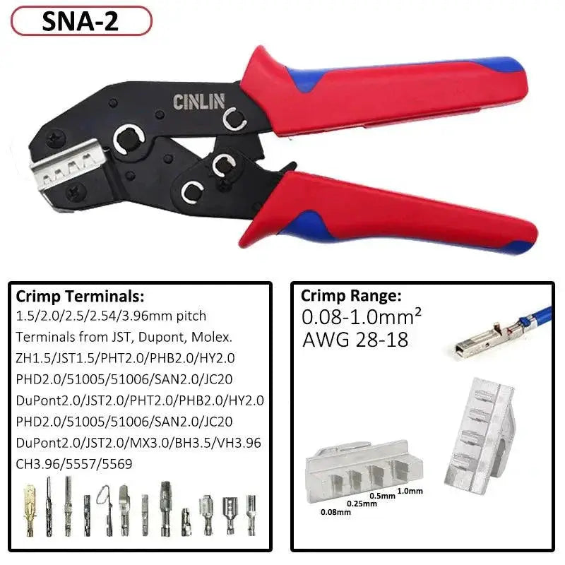 Precise Crimp Pliers for Electronics DIY — product view 9