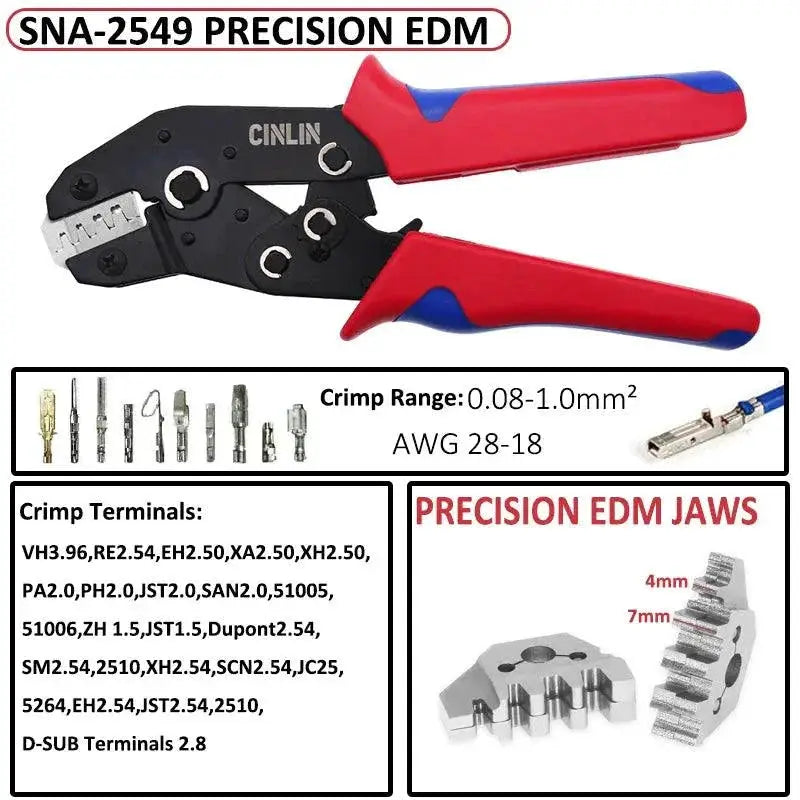 Precise Crimp Pliers for Electronics DIY — product view 10