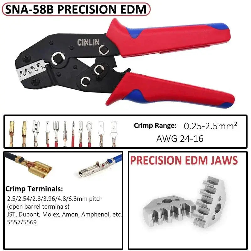 Precise Crimp Pliers for Electronics DIY — product view 11