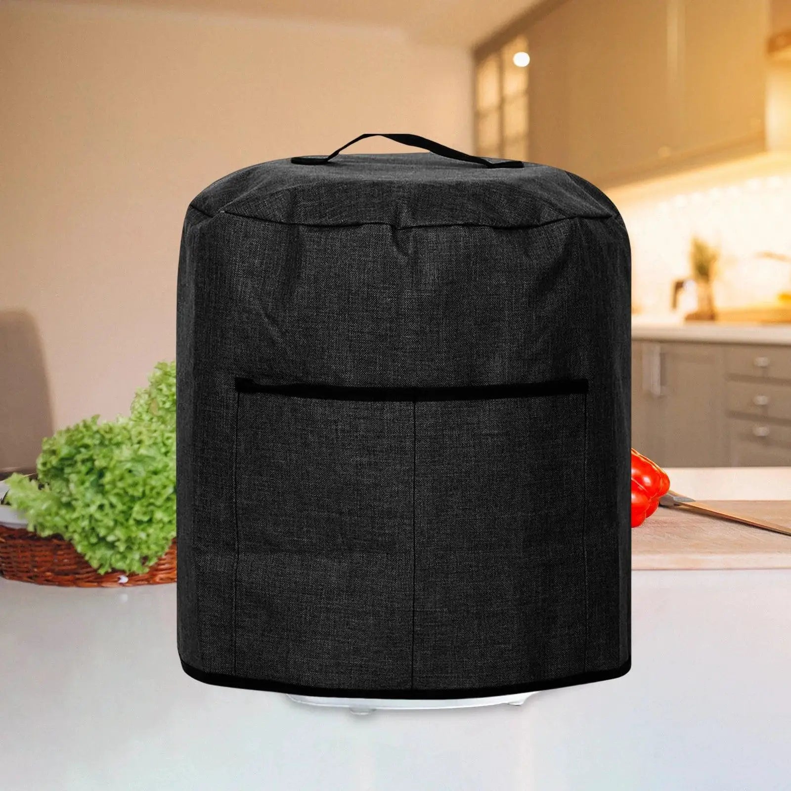 Durable Oxford Cloth Air Fryer Dust Cover With Pockets
