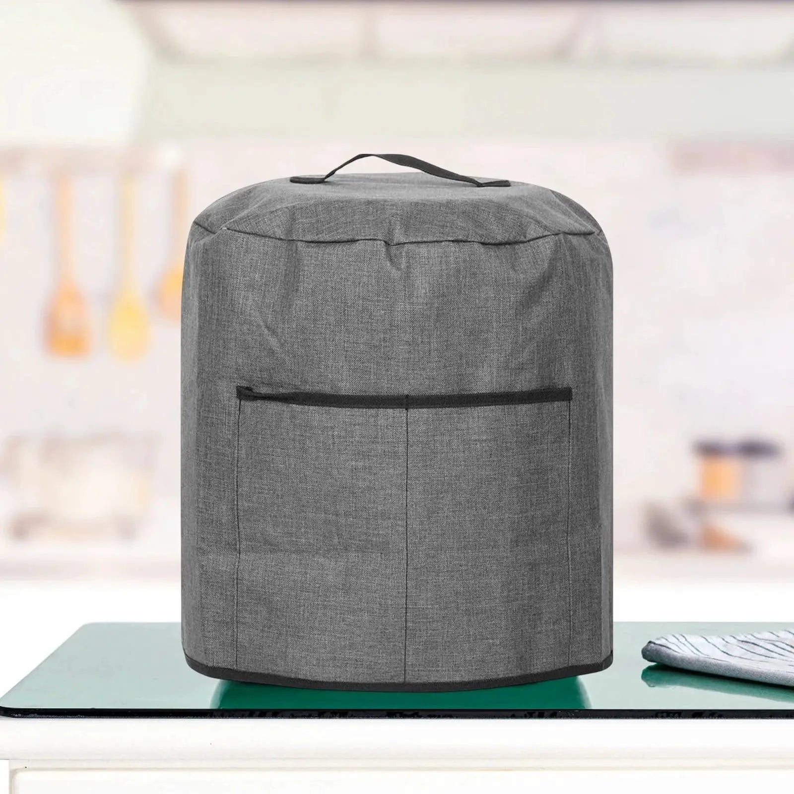 Durable Oxford Cloth Air Fryer Dust Cover With Pockets