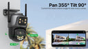 Auto-Tracking 4K PTZ Camera for Homes