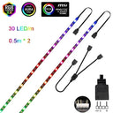 Dynamic ARGB LED Strip for PC Builds