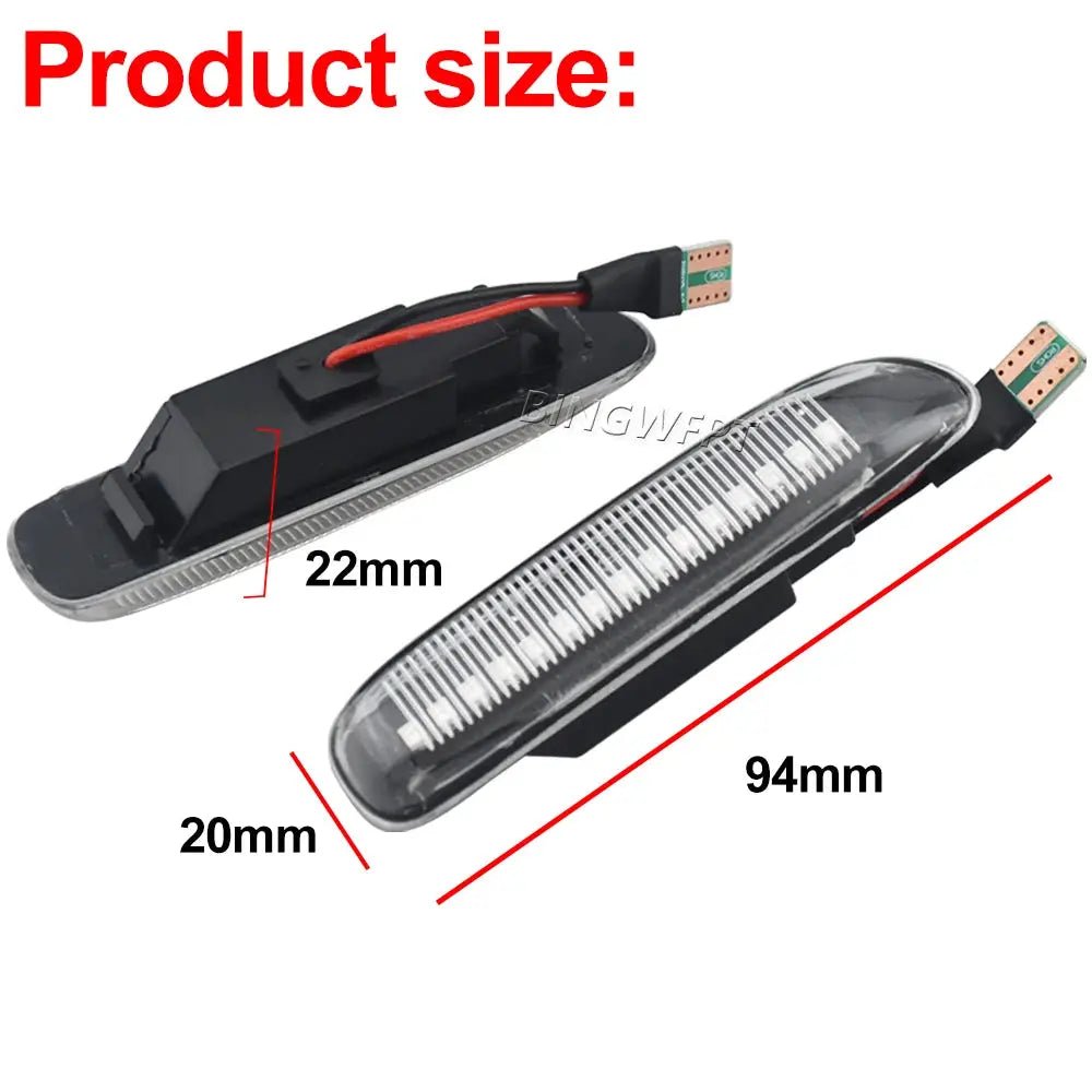 Dynamic LED Side Marker for BMW E46