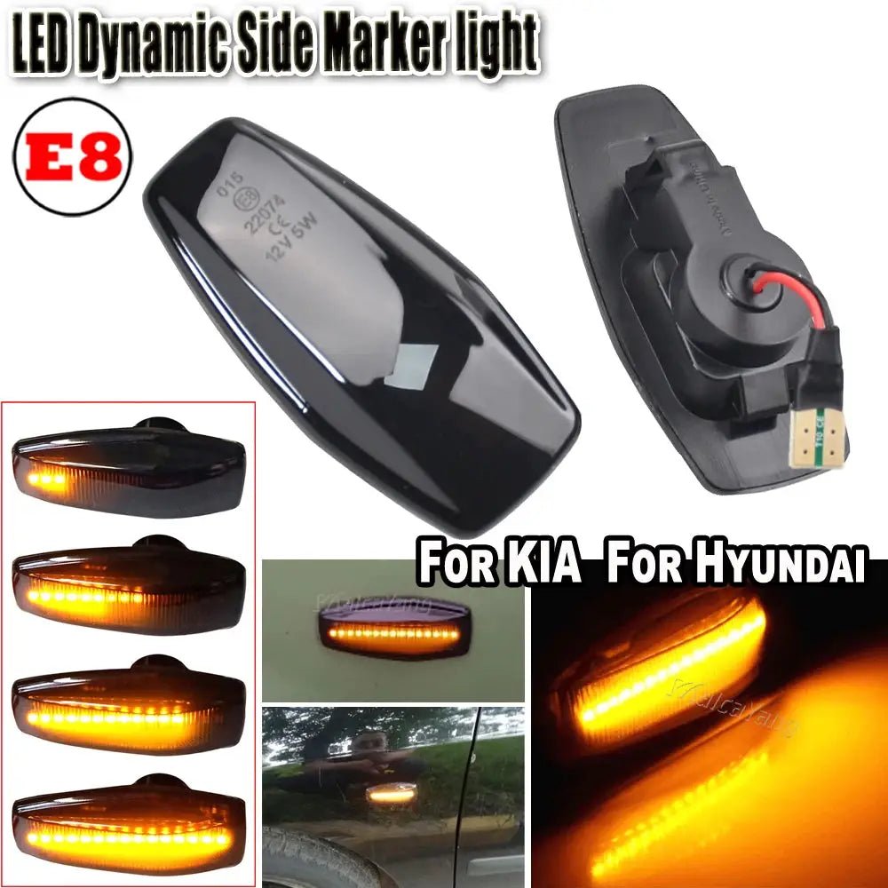 Dynamic LED Side Markers for Hyundai