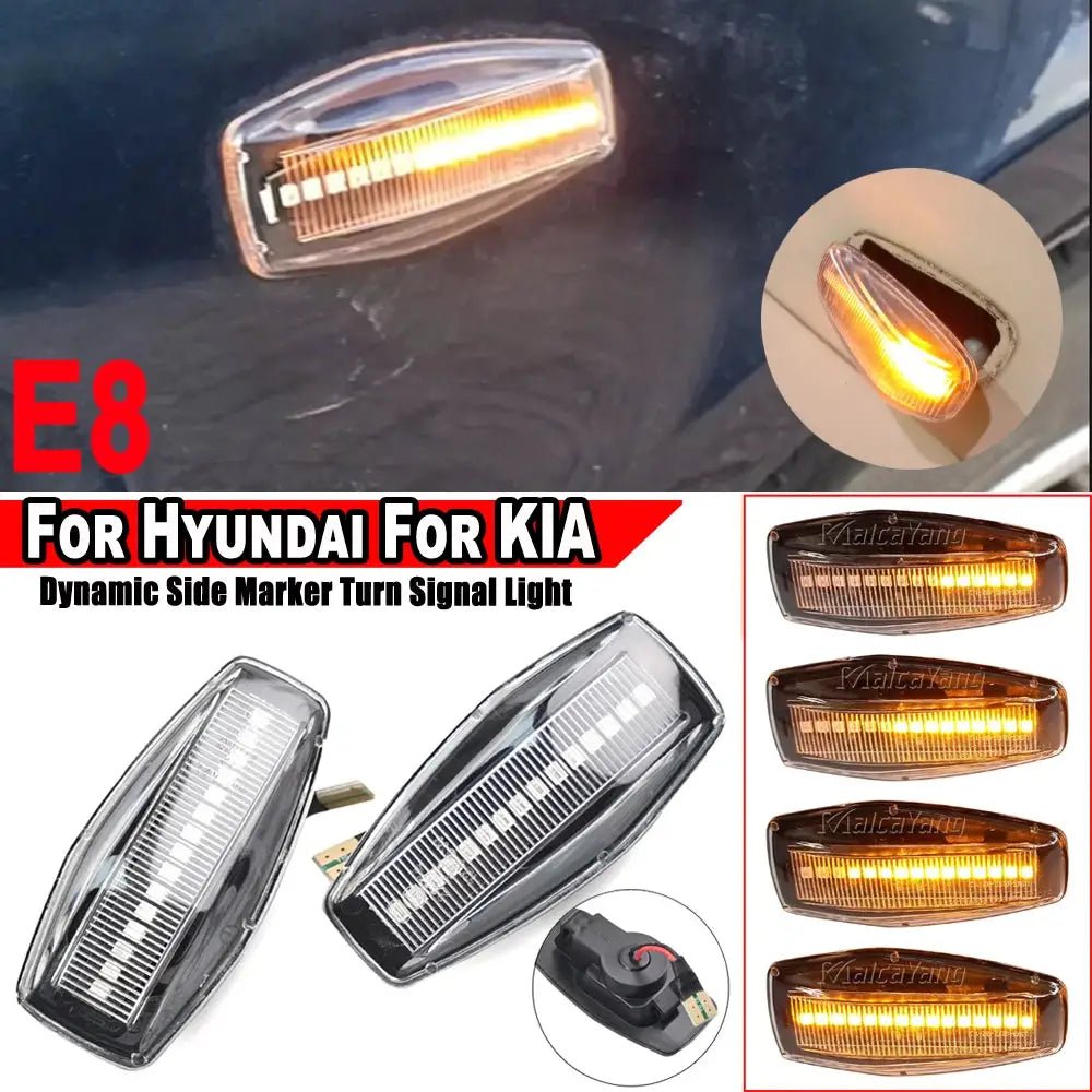 Dynamic LED Side Markers for Hyundai