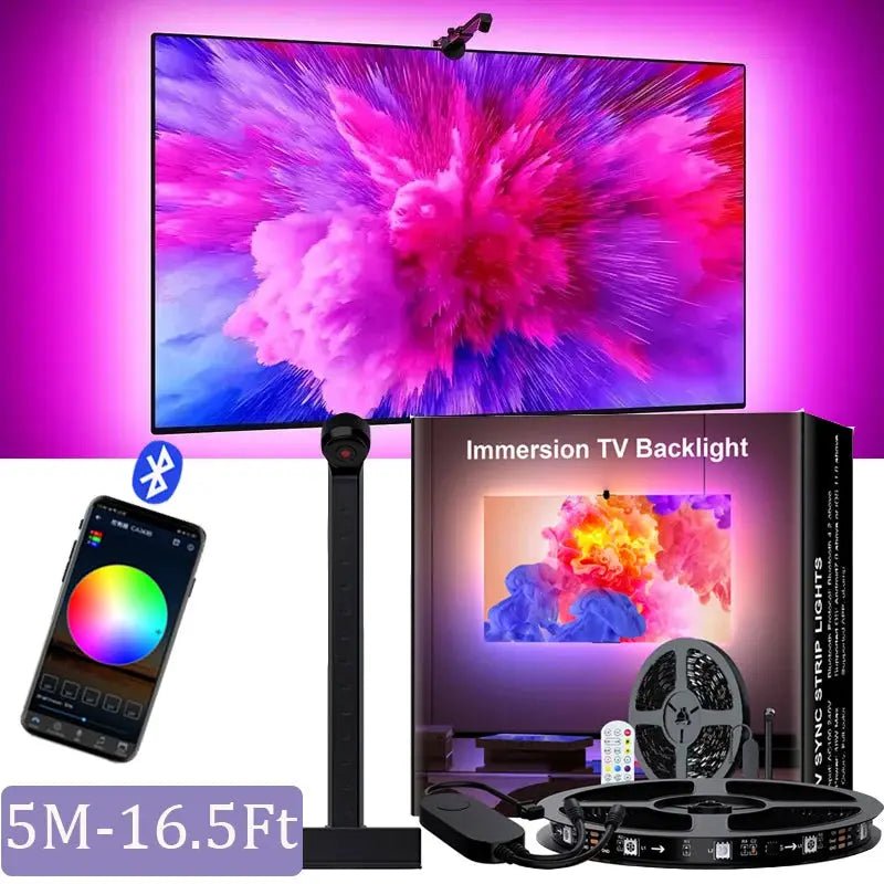 Dynamic RGBIC LED Strip for TV Sync
