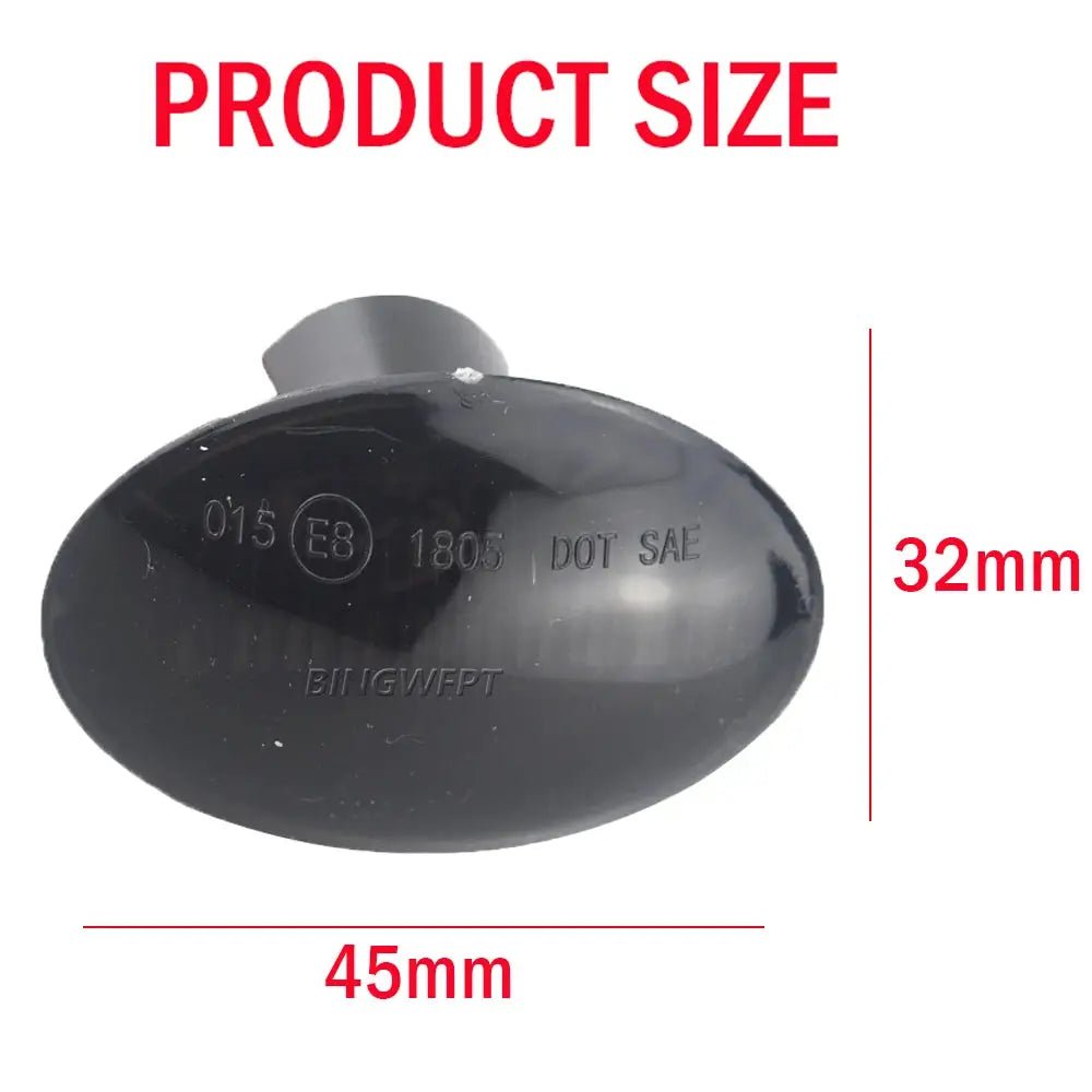 Dynamic Side Markers For Fiat 500 Safer