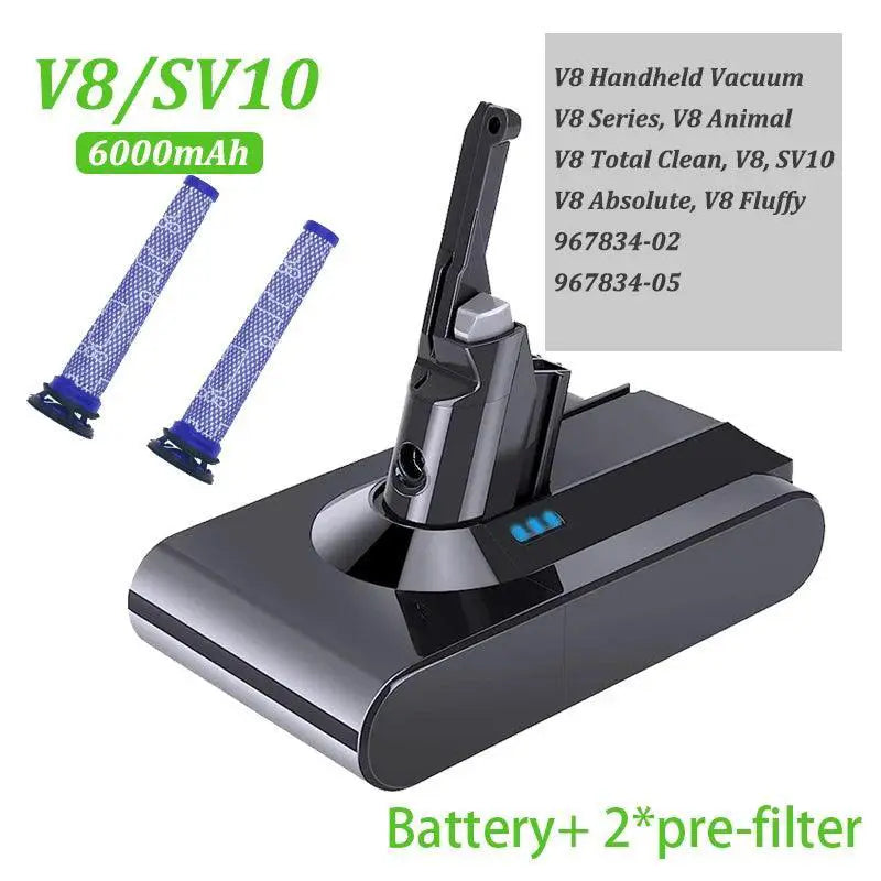 Dyson V8 Absolute Battery Upgrade for Powerful Cleaning