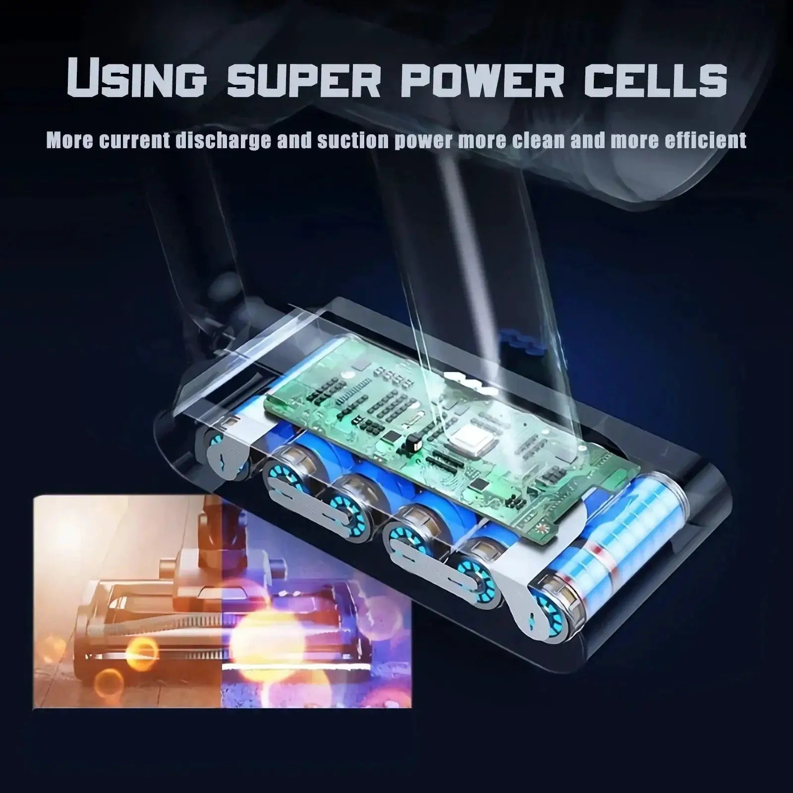 Dyson Vacuum Cleaner Battery Enhanced Power for V Models