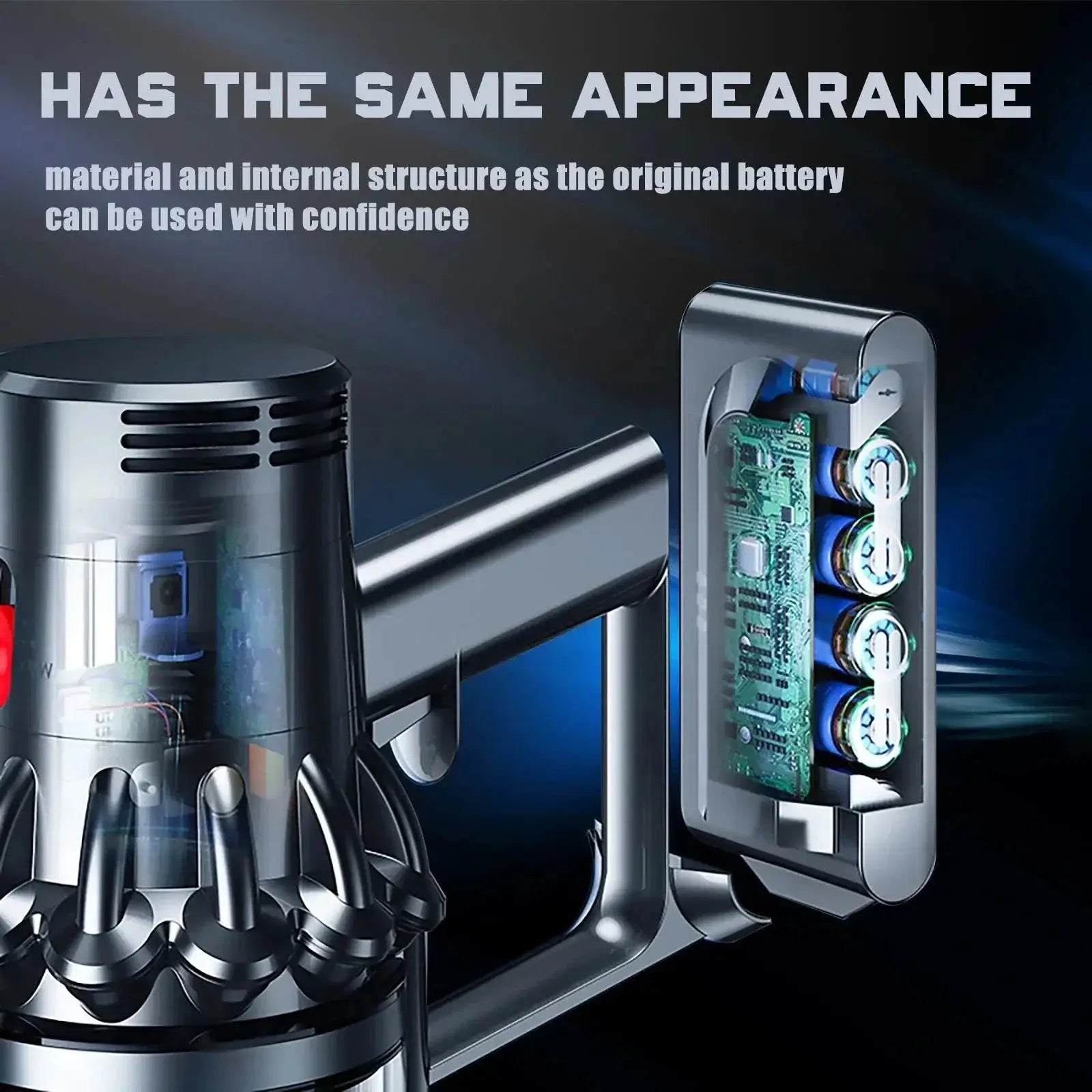 Dyson Vacuum Cleaner Battery Enhanced Power for V Models