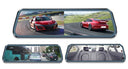 E-ACE 2K Car DVR WIFI GPS Mirror - Night Vision 24H Parking 1080P Front Cam Plus