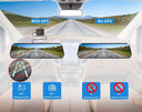 E-ACE 2K Car DVR WIFI GPS Mirror - Night Vision 24H Parking 1080P Front Cam Plus