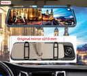 E-ACE 2K Car DVR WIFI GPS Mirror - Night Vision 24H Parking 1080P Front Cam Plus