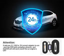 E-ACE 2K Car DVR WIFI GPS Mirror - Night Vision 24H Parking 1080P Front Cam Plus