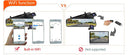 E-ACE 2K Car DVR WIFI GPS Mirror - Night Vision 24H Parking 1080P Front Cam Plus