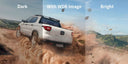 E-ACE 2K Car DVR WIFI GPS Mirror - Night Vision 24H Parking 1080P Front Cam Plus