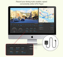 E-ACE 2K Car DVR WIFI GPS Mirror - Night Vision 24H Parking 1080P Front Cam Plus