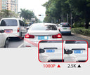 E-ACE 2K Car DVR WIFI GPS Mirror - Night Vision 24H Parking 1080P Front Cam Plus