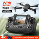 E88 E99 Drone Screen Remote Quad - Dual Camera 4K Video Real Time View Compactly