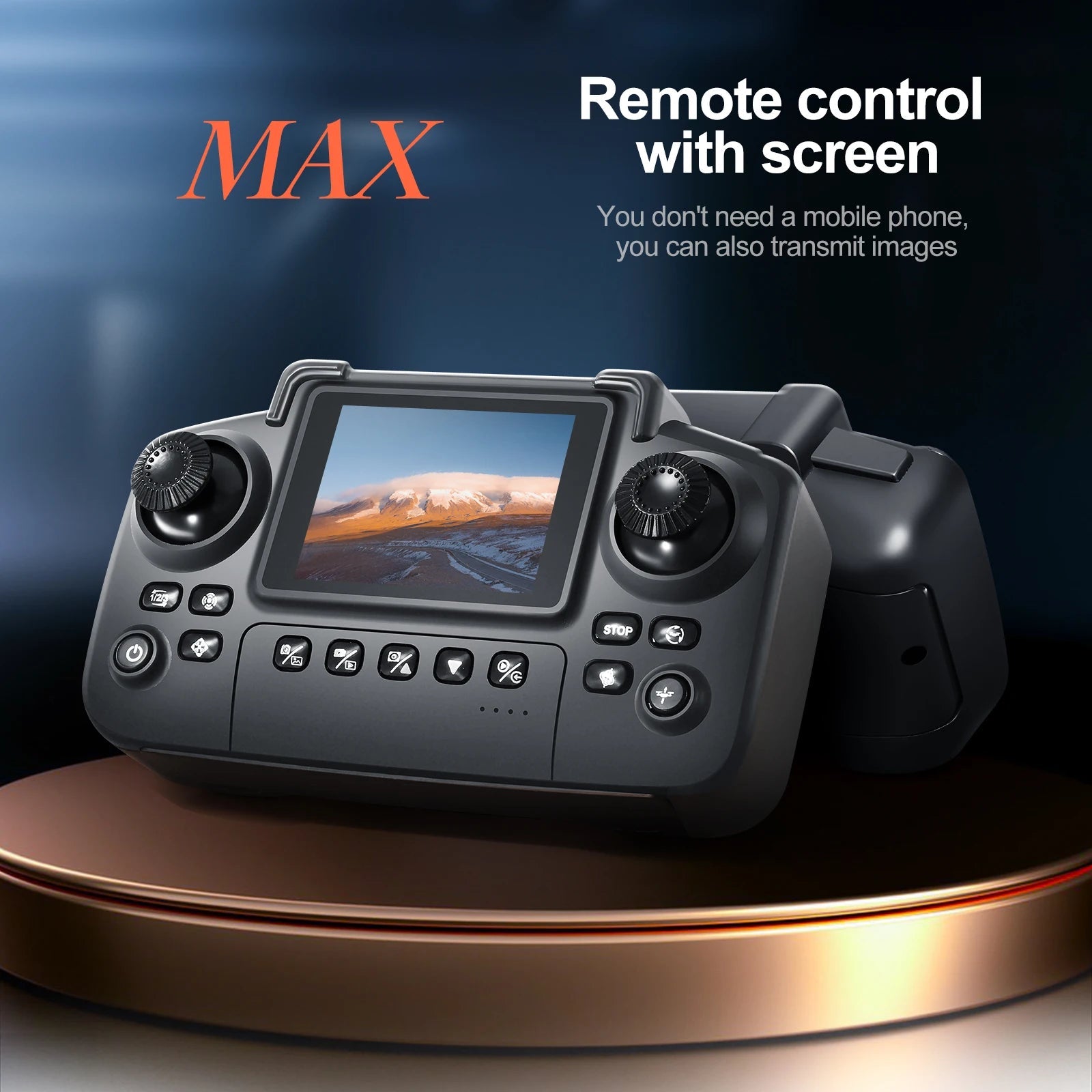E88 E99 Drone Screen Remote Quad - Dual Camera 4K Video Real Time View Compactly