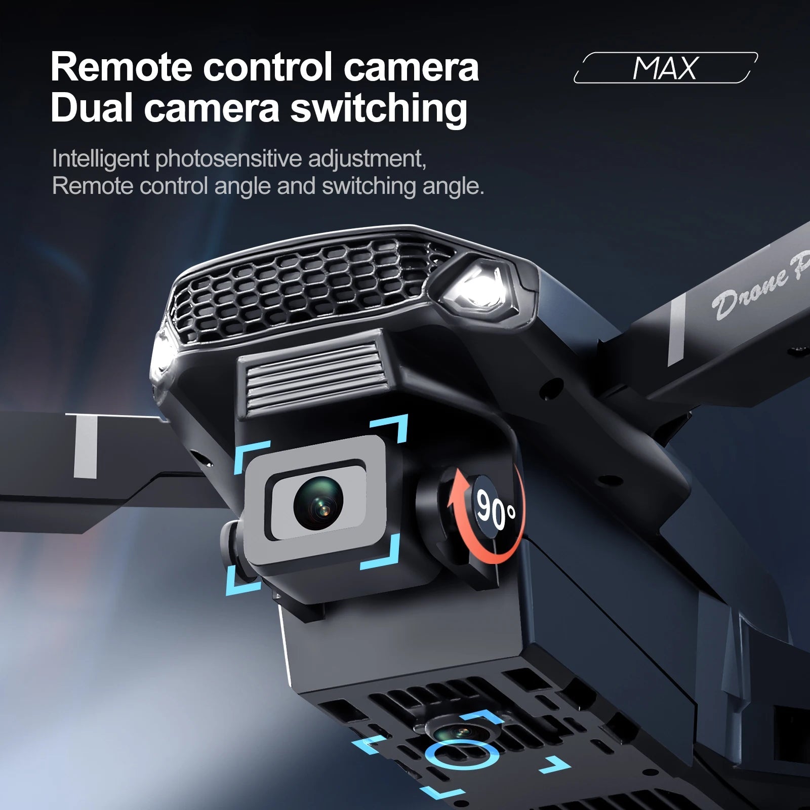 E88 E99 Drone Screen Remote Quad - Dual Camera 4K Video Real Time View Compactly