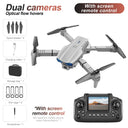 E88 E99 Drone Screen Remote Quad - Dual Camera 4K Video Real Time View Compactly