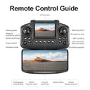 E88 E99 Drone Screen Remote Quad - Dual Camera 4K Video Real Time View Compactly