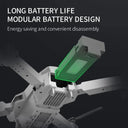 Crisp 4K Footage Folding Drone Outdoors