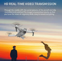 Crisp 4K Footage Folding Drone Outdoors