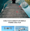 Crisp 4K Footage Folding Drone Outdoors