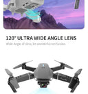 Crisp 4K Footage Folding Drone Outdoors