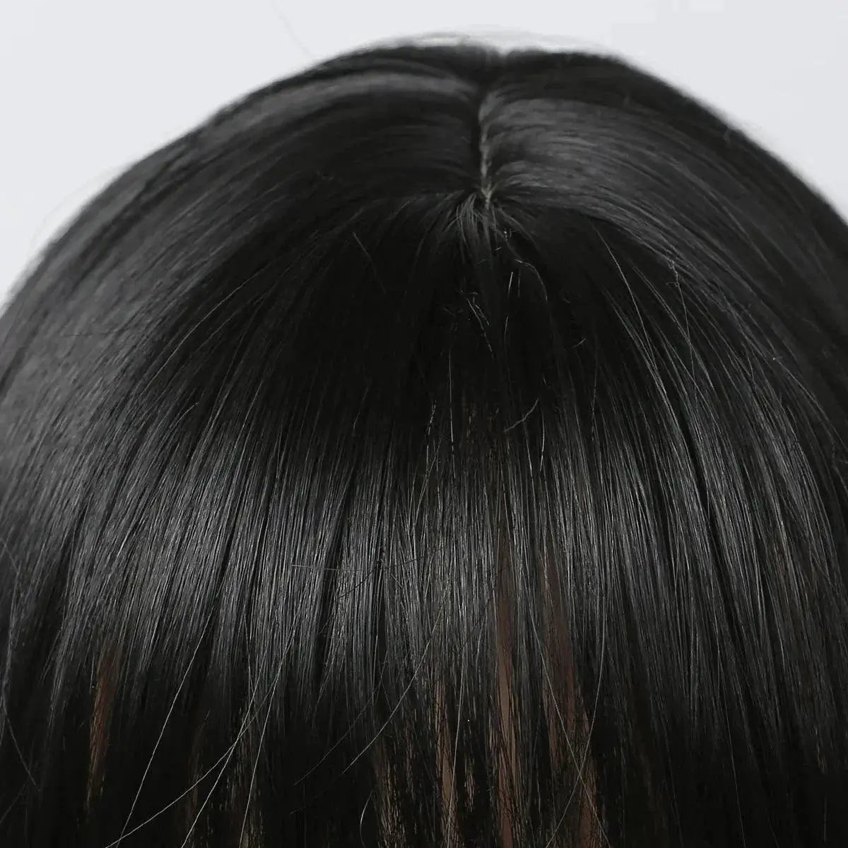 EASIHAIR Silky Straight Black Cosplay Wig Heat Resistant