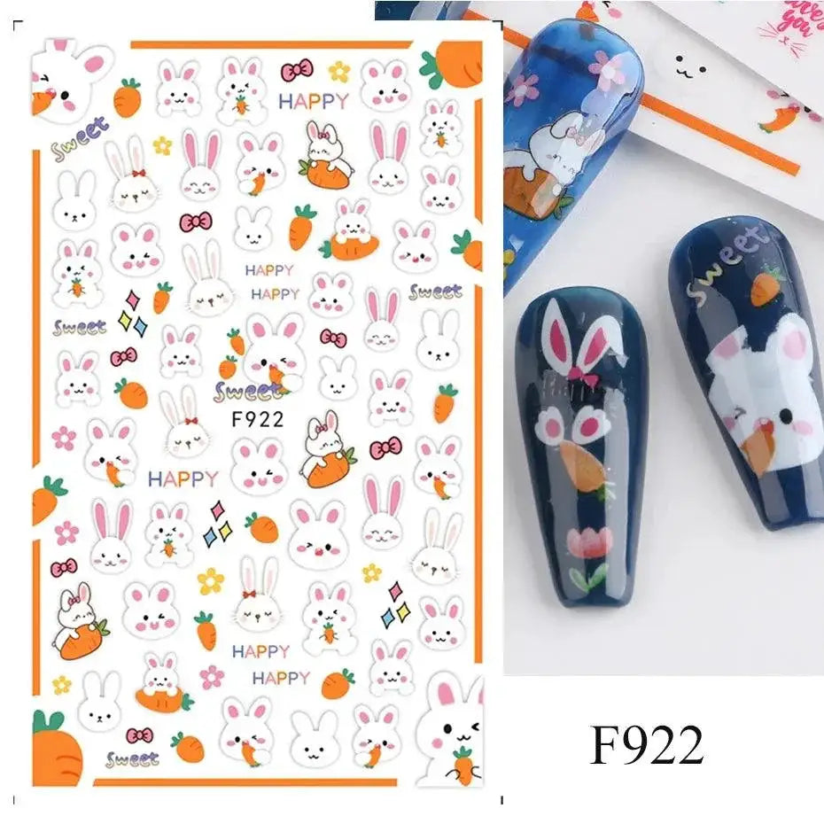 Easter Nail Stickers for Festive Nails — JO-2403