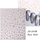 Easter Bunny Nail Stickers Playful Design for Festive Nails