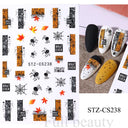 Easter Bunny Nail Stickers Playful Design for Festive Nails