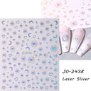 Easter Bunny Nail Stickers Playful Design for Festive Nails