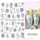 Easter Bunny Nail Stickers Playful Design for Festive Nails